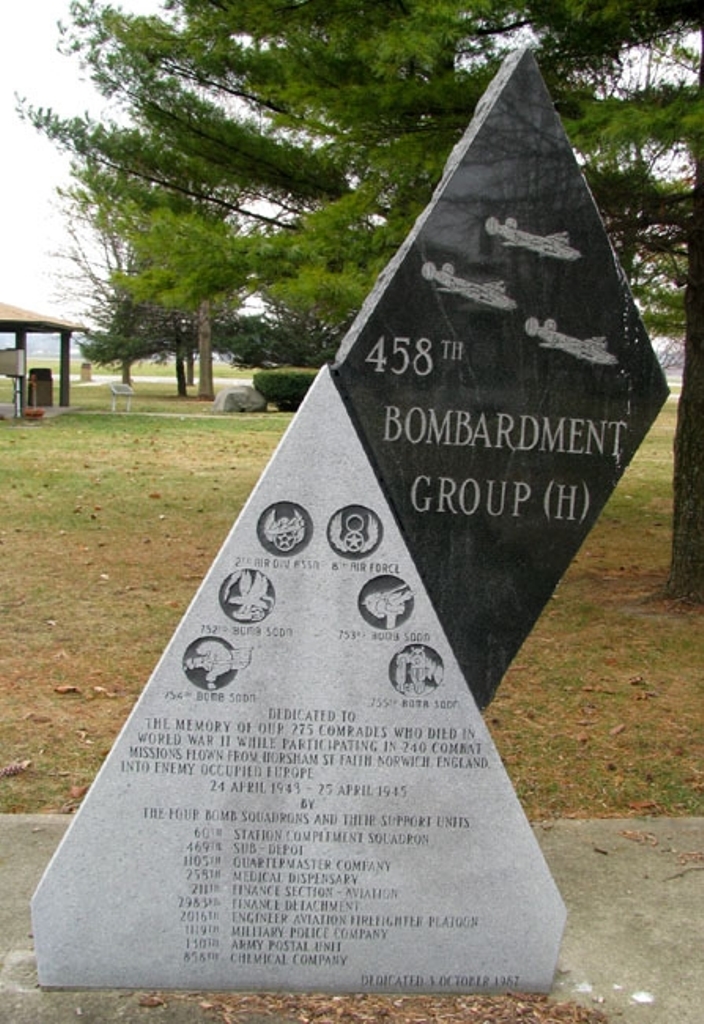458TH BOMBARDMENT GROUP (H) WAR MEMORIAL
