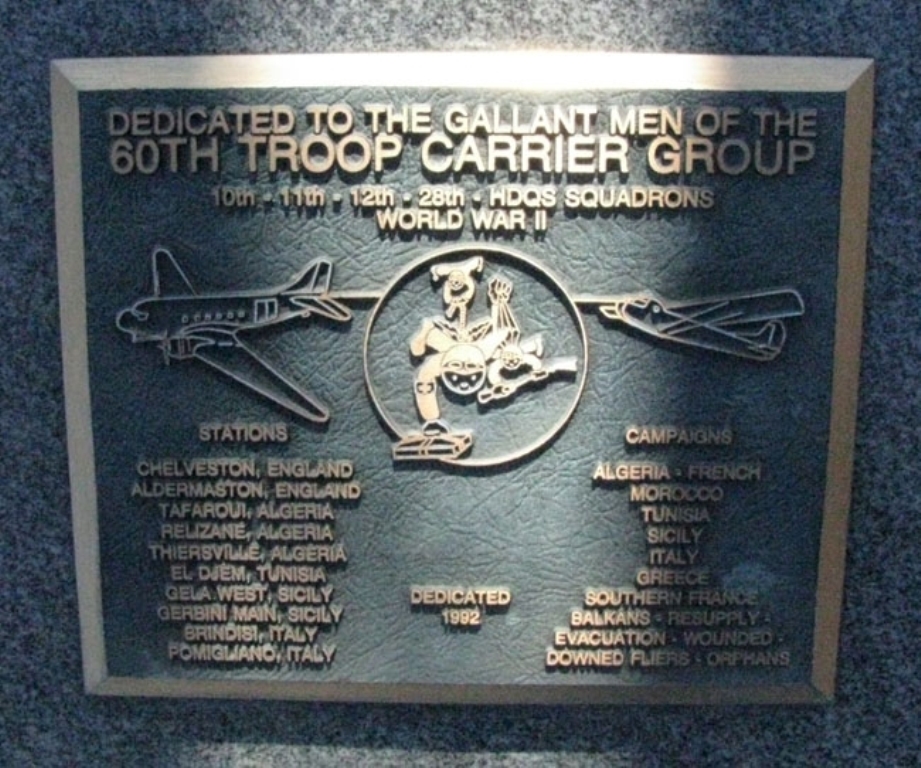 60TH TROOP CARRIER GROUP WAR MEMORIAL