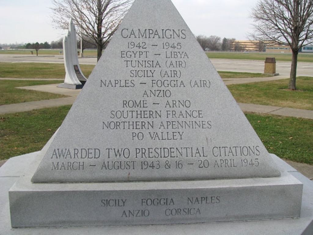 79TH FIGHTER GROUP WAR MEMORIAL SIDE B