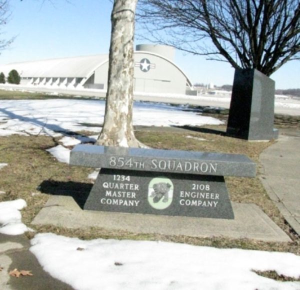 854TH SQUADRON WAR MEMORIAL BENCH