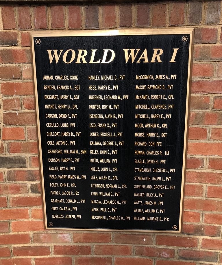 ALTOONA ULTIMATE PRICE WAR MEMORIAL PLAQUE B