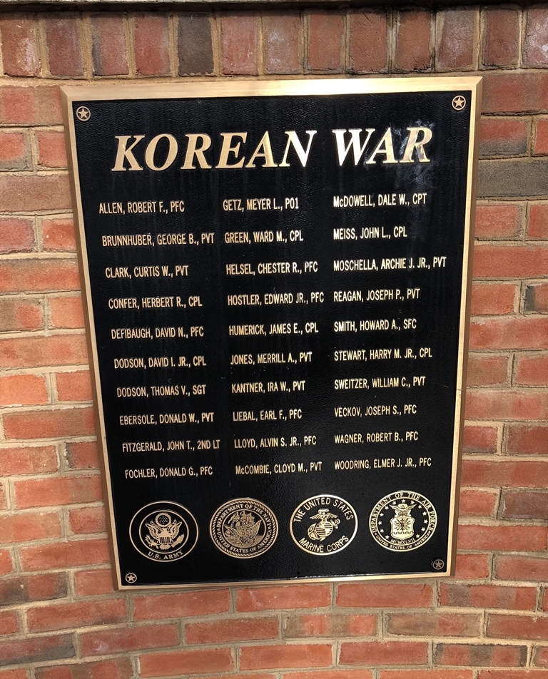 ALTOONA ULTIMATE PRICE WAR MEMORIAL PLAQUE E