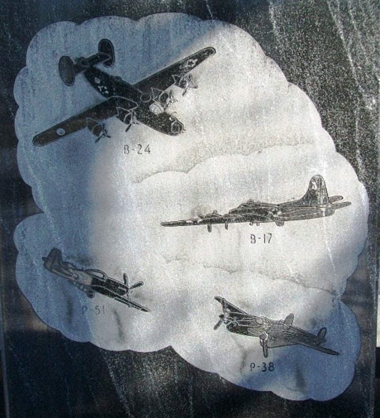 ASSOCIATION OF FORMER PRISONERS OF WAR IN ROMANIA MEMORIAL BENCH LASER IMAGE A