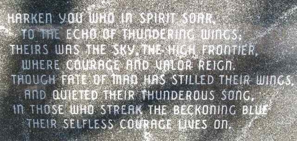 ASSOCIATION OF FORMER PRISONERS OF WAR IN ROMANIA MEMORIAL BENCH NARRATIVE STONE