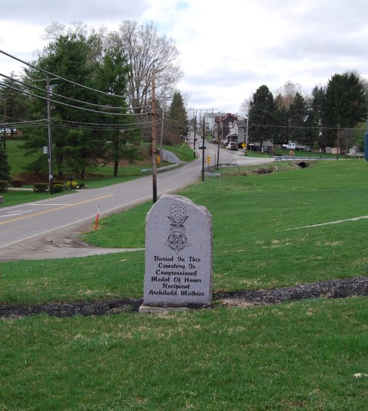 BURIED IN THIS CEMETERY MEDAL OF HONOR WAR MEMORIAL