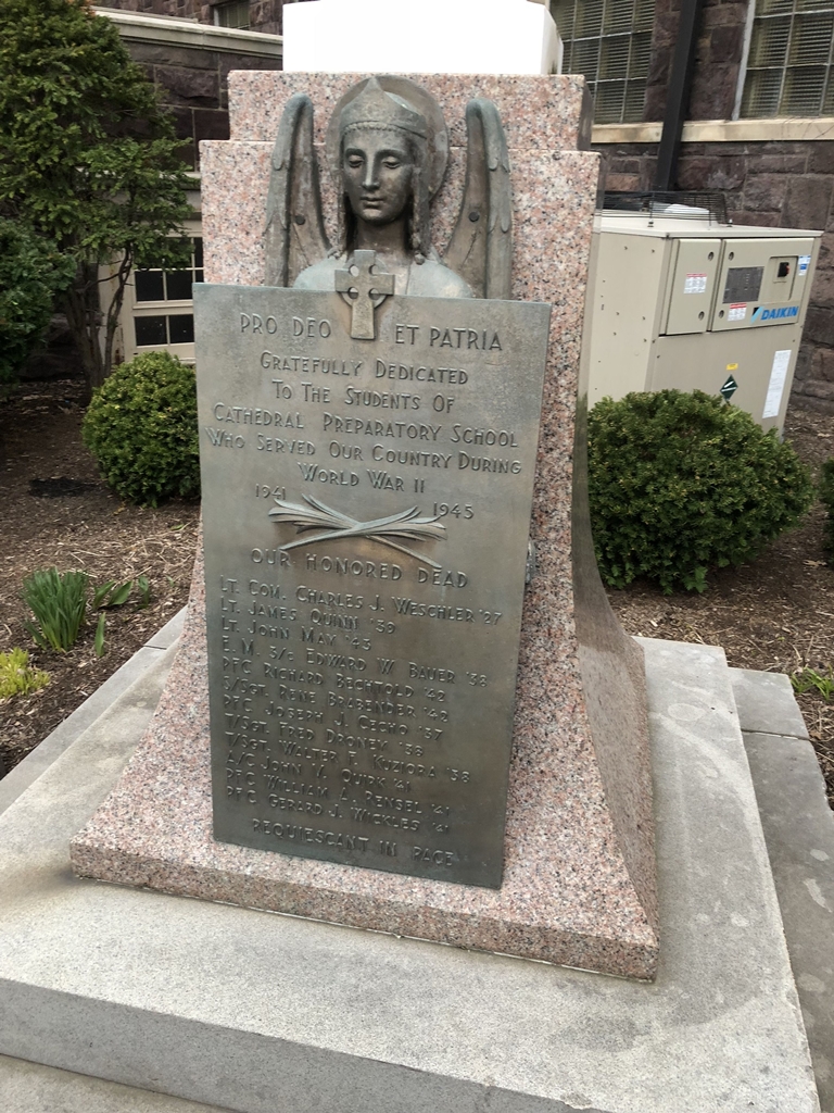CATHEDRAL PREPARATORY SCHOOL WAR MEMORIAL HONOR ROLL