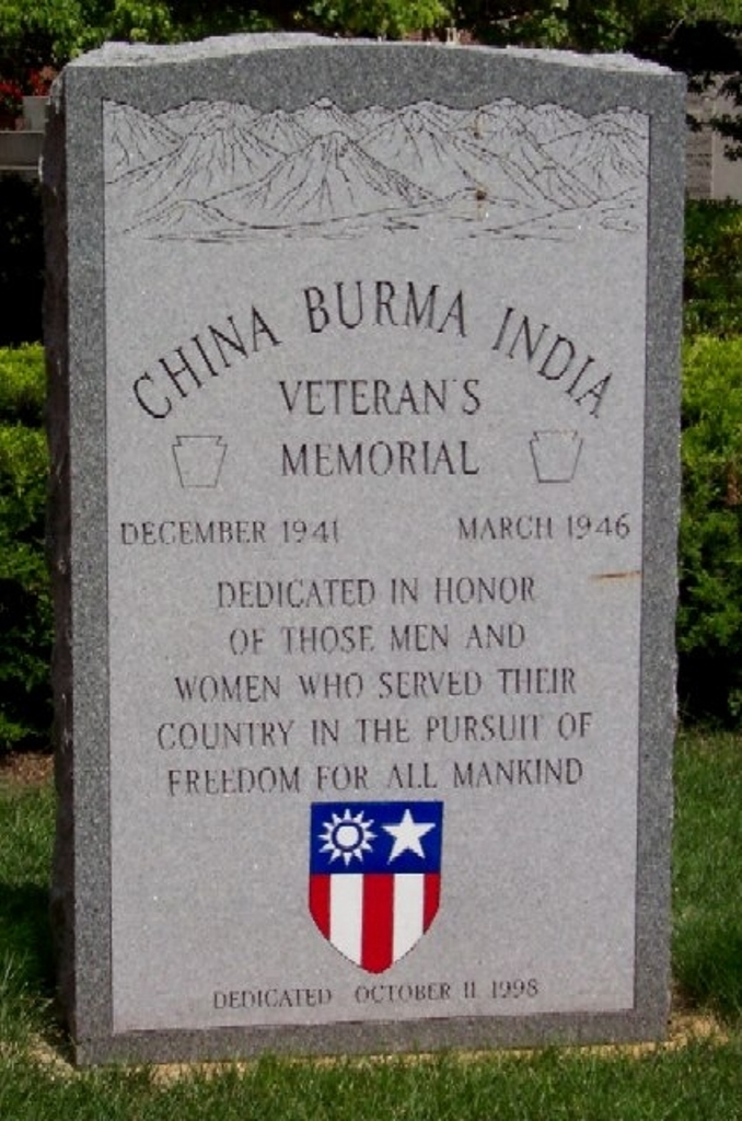 CHINA BURMA INDIA VETERAN’S MEMORIAL