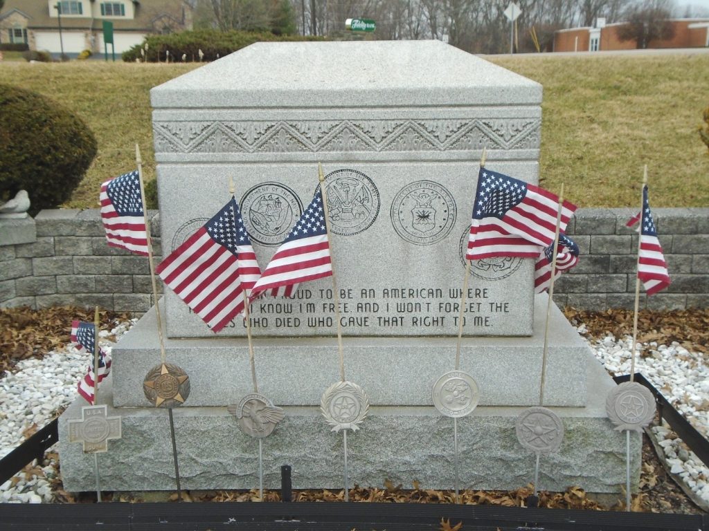 CLARKS SUMMIT VETERANS OF THE VIET-NAM WAR MEMORIAL FRONT