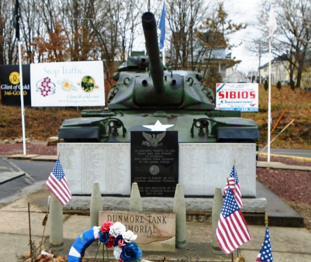 DUNMORE TANK MEMORIAL