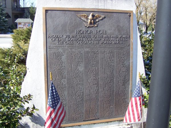 EAST DONEGAL TOWNSHIP WORLD WAR II MEMORIAL