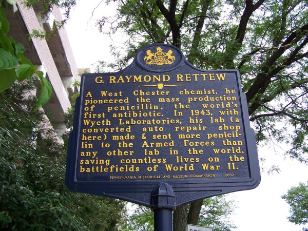 G. RAYMOND RETTEW MEMORIAL MARKER