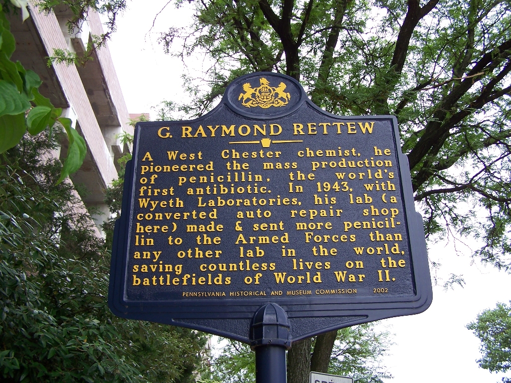 G. RAYMOND RETTEW MEMORIAL MARKER