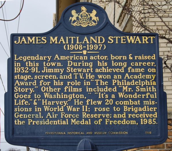 JAMES MAITLAND STEWART WAR MEMORIAL MARKER