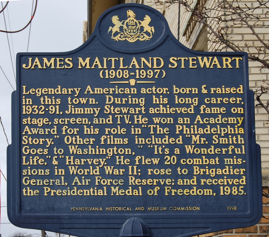 JAMES MAITLAND STEWART WAR MEMORIAL MARKER