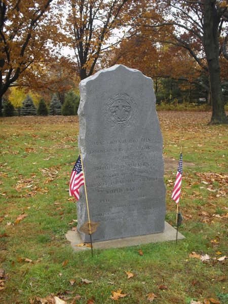 MALVERN WORLD WAR II MEMORIAL