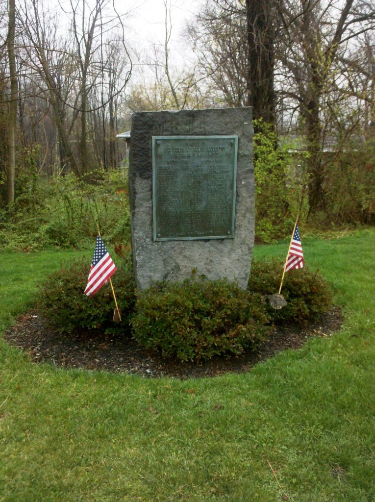 SOUTH COVENTRY WORLD WAR II MEMORIAL