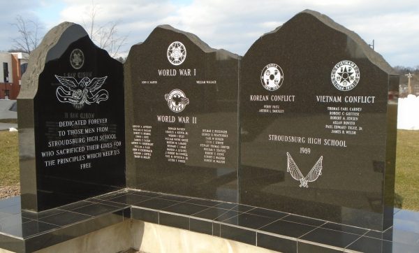STROUDSBURG HIGH SCHOOL WAR MEMORIAL