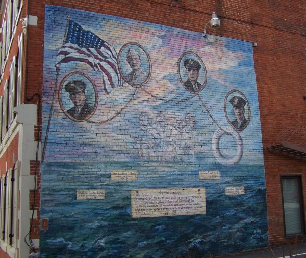 THE FOUR CHAPLAINS WAR MEMORIAL MURAL