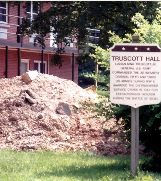 TRUSCOTT HALL WAR MEMORIAL MARKER