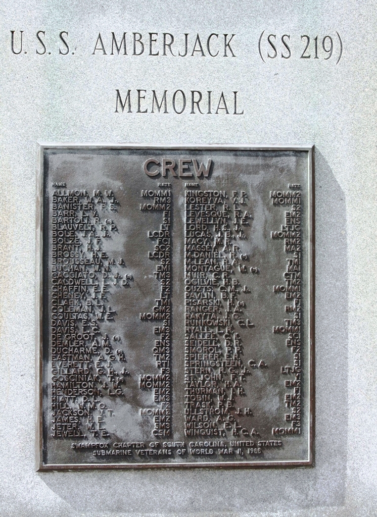 U.S.S. AMBERJACK (SS219) MEMORIAL