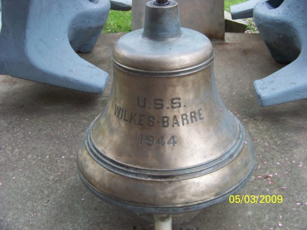 U.S.S. WILKES-BARRE WAR MEMORIAL BELL