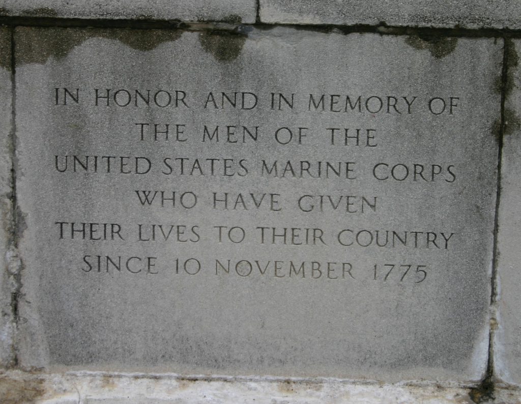 UNCOMMON VALOR WAR MEMORIAL STONE B