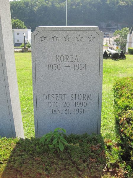 WEATHERLY WAR MEMORIAL STONE C