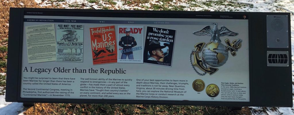 A LEGACY OLDER THAN THE REPUBLIC MEMORIAL PANEL