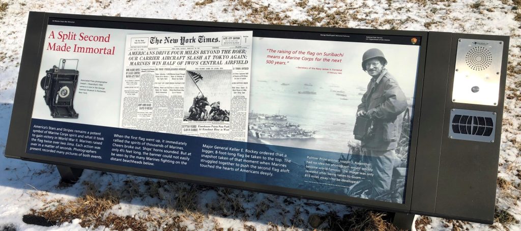 A SPLIT SECOND MADE IMMORTAL WAR MEMORIAL PANEL