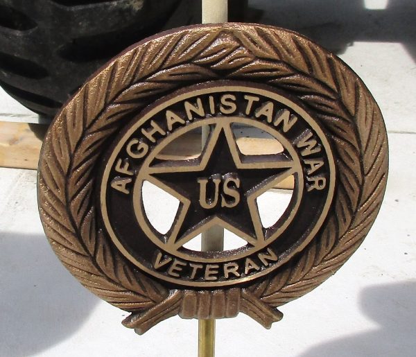 AFGHANISTAN WAR VETERAN MEMORIAL MEDALLION