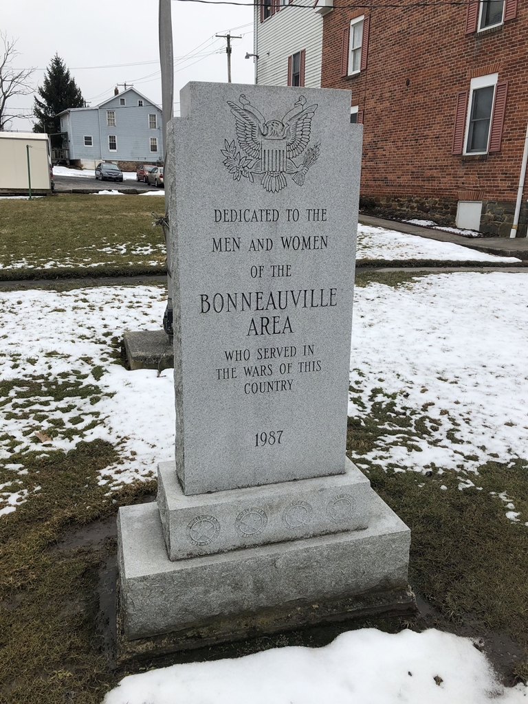 BONNEAUVILLE AREA WAR VETERANS MEMORIAL