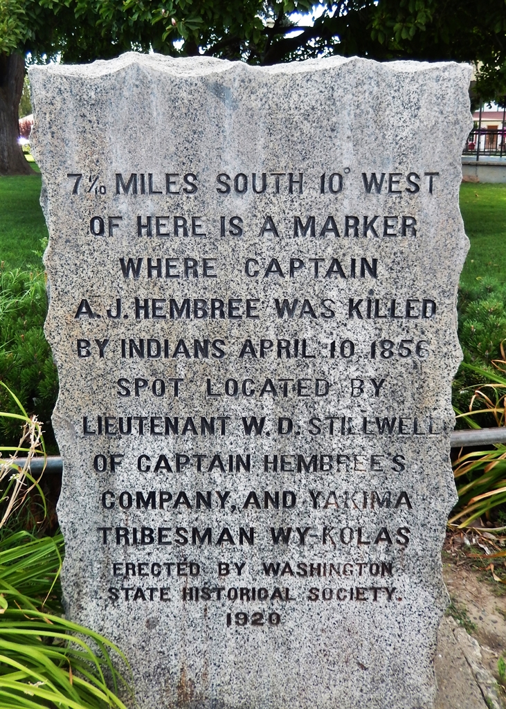 CAPTAIN A. J. HEMBREE MEMORIAL