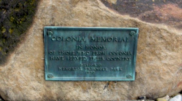 COLONIA MEMORIAL PLAQUE A