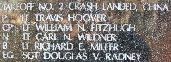 DOOLITTLE TOKYO RAIDERS WAR MEMORIAL STONE E