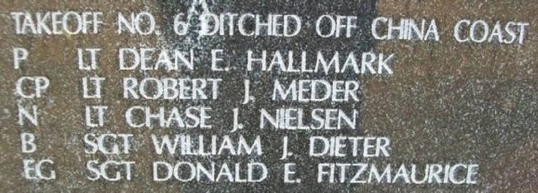 DOOLITTLE TOKYO RAIDERS WAR MEMORIAL STONE I