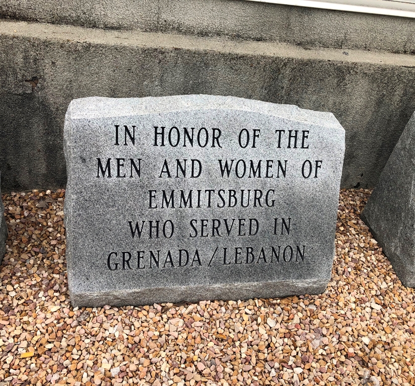 EMMITSBURG GRENADA/LEBANON MEMORIAL