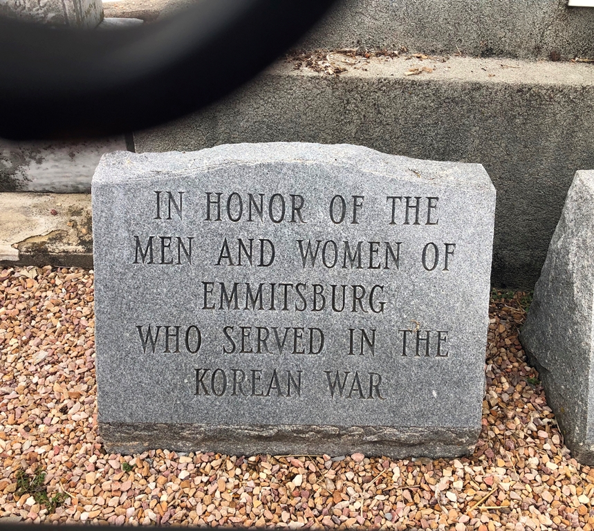 EMMITSBURG KOREAN WAR MEMORIAL
