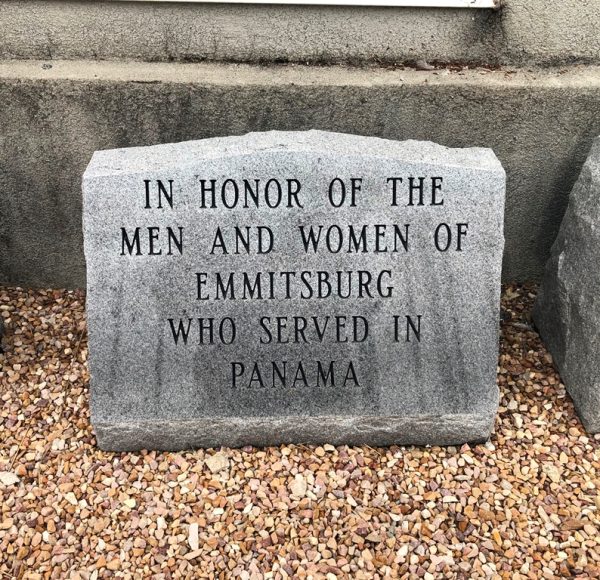 EMMITSBURG PANAMA MEMORIAL
