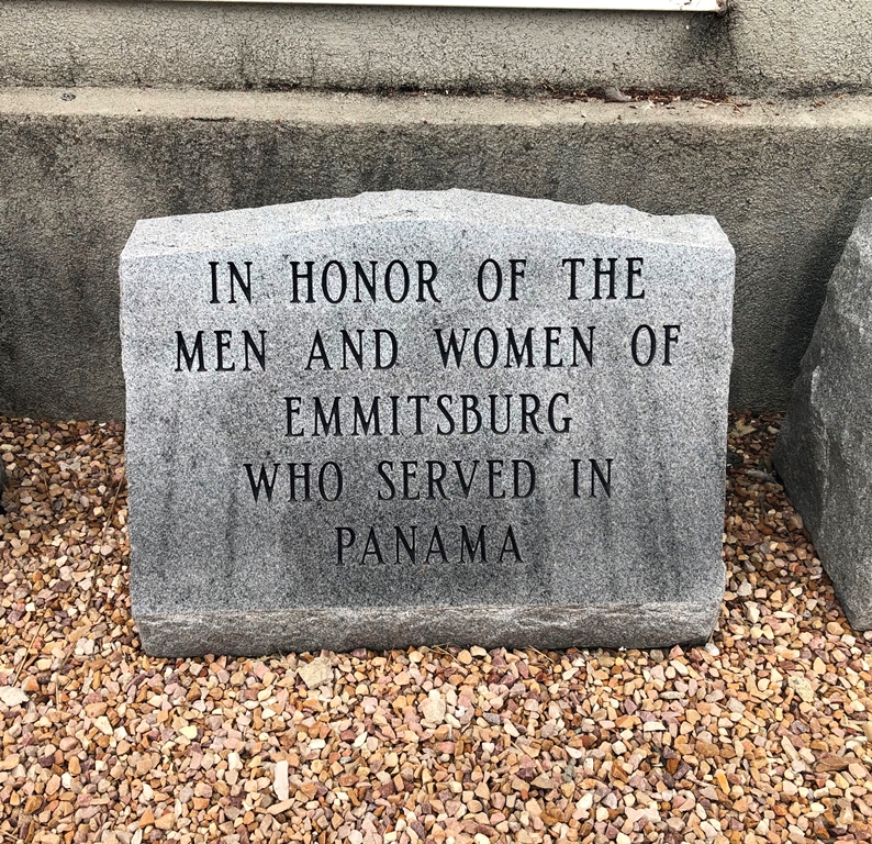 EMMITSBURG PANAMA MEMORIAL