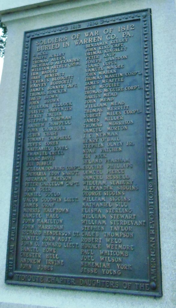 GEN. JOSEPH WARREN REVOLUTIONARY WAR MEMORIAL PLAQUE C