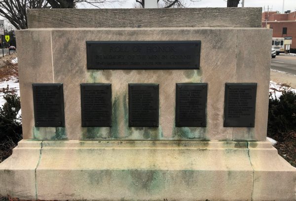 IN MEMORY OF THE MEN IN GOVANS WHO SACRIFICED THEIR LIVES FOR OUR COUNTRY