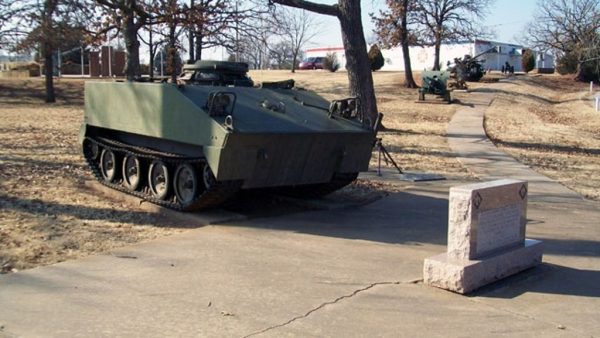 M114 ARMORED COMMAND CARRIER MEMORIAL