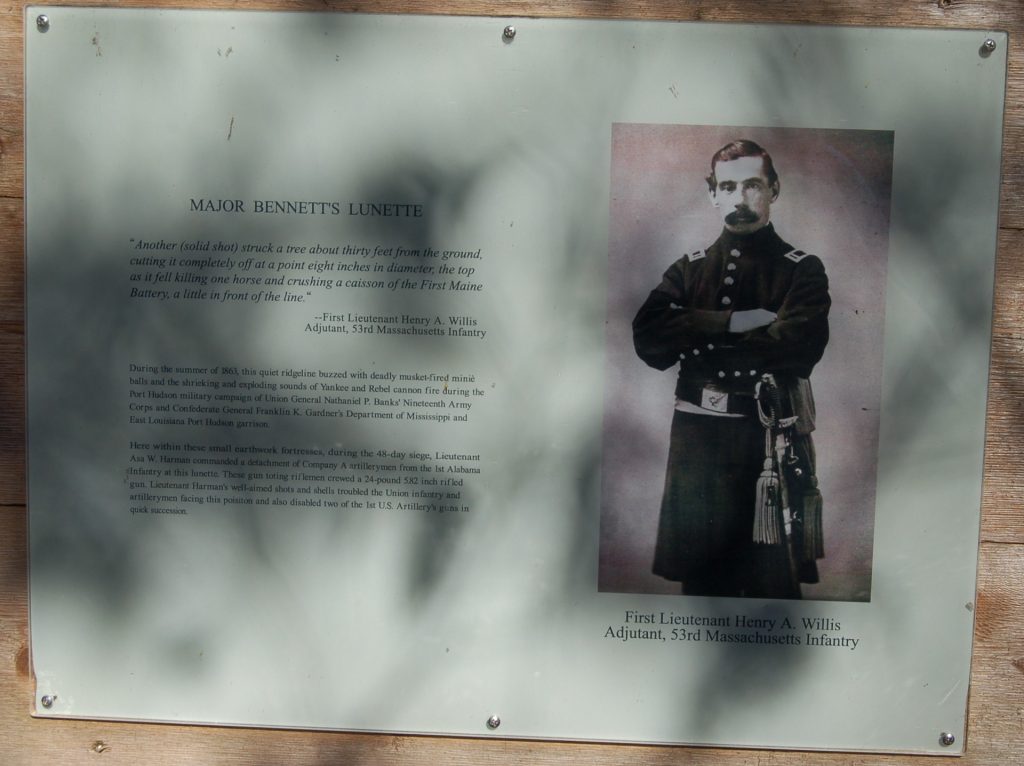 MAJOR BENNETT’S LUNETTE WAR MEMORIAL PANEL
