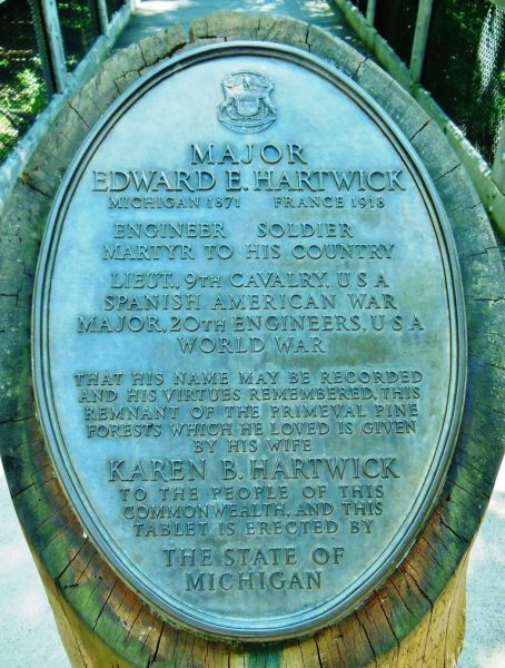 MAJOR EDWARD E. HARTWICK WAR MEMORIAL