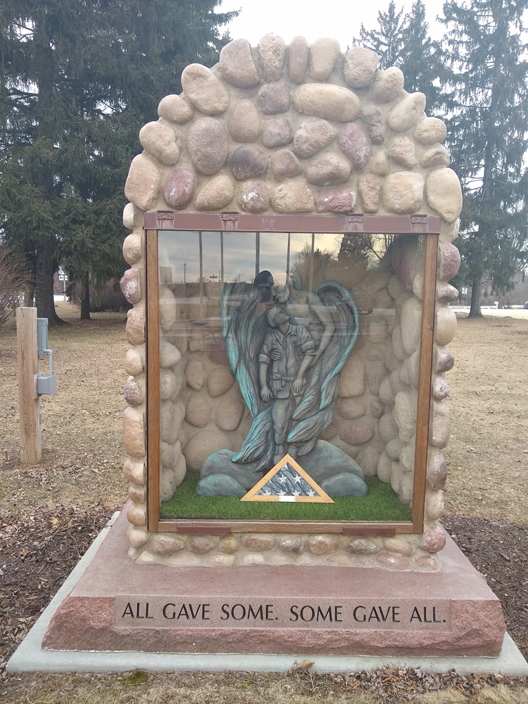 NEWBURG ALL GAVE SOME. SOME GAVE ALL. WAR MEMORIAL