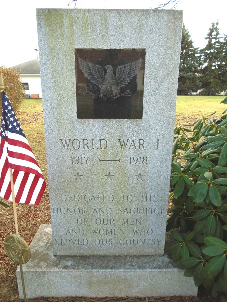 PECKVILLE WORLD WAR I MEMORIAL