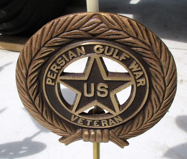 PERSIAN GULF WAR VETERANS MEMORIAL MEDALLION
