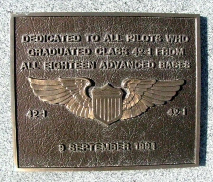 PILOT CLASS 42-I WAR MEMORIAL PLAQUE