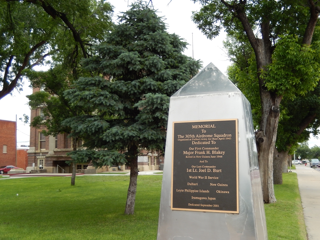 THE 305TH AIRDROME SQUADRON WAR MEMORIAL