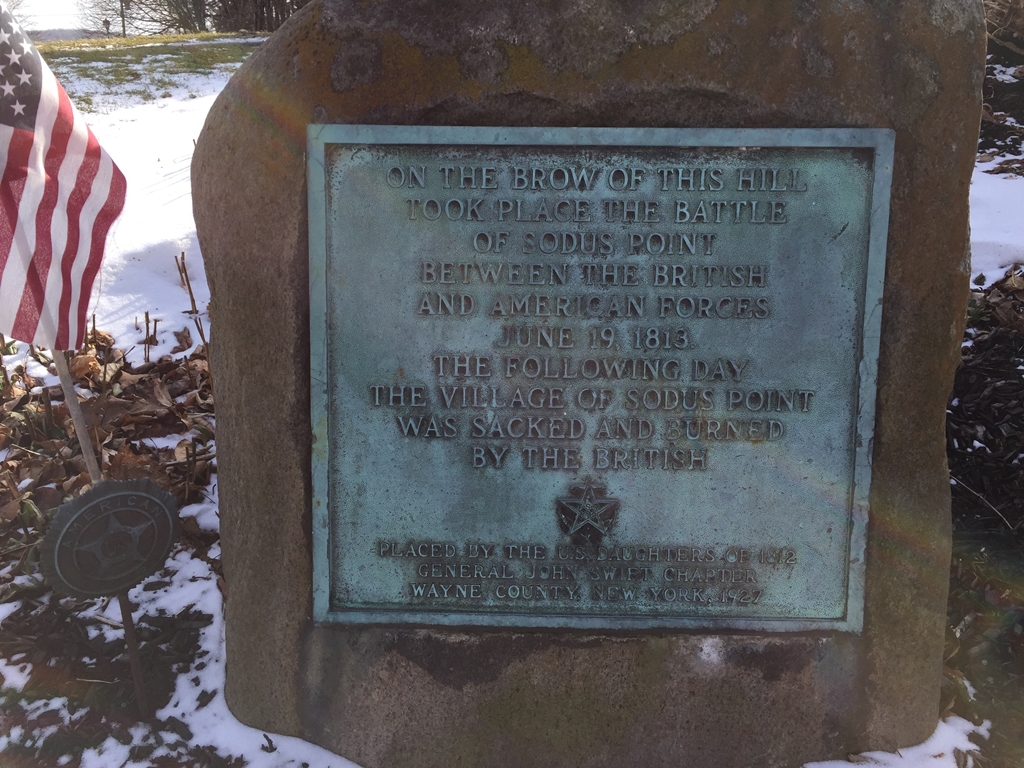THE BATTLE OF SODUS POINT WAR MEMORIAL